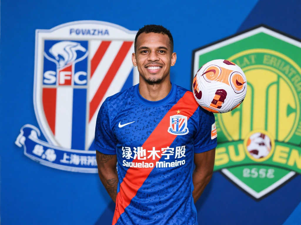 官方:申花宣布巴西前锋绍洛·米内罗正式签约 官方:申花宣布巴西前锋绍洛·米内罗正式签约